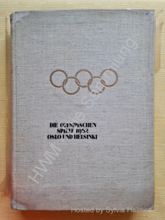 Die olympischen Spiele 1952 Oslo und Helsinki