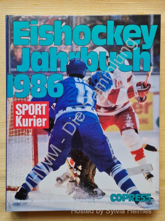 Eishockey Jahrbuch 1986