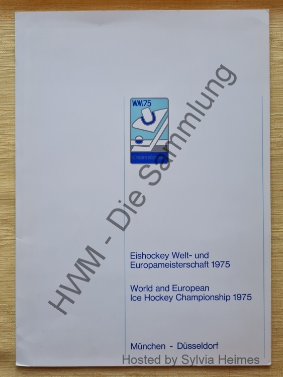 Eishockey Welt- und Europameisterschaft 1975 - München und Düsseldorf