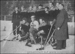 Der KEV gewinnt 1947 in Garmisch den Leinweber-Pokal. 