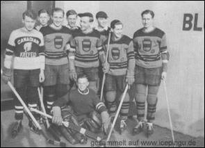 Einige der German Canadians halfen beim Aufbau der Amateur-Mannschaft.