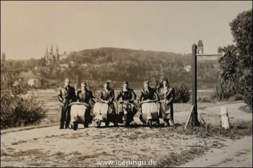 Ende der Saison 52/53 ging es auf eine Kegeltour nach Linz a.R..