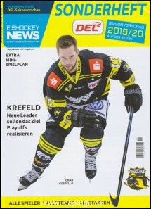 Eishockey News Sonderheft - Vorschau auf die DEL Saison 2019/20. Das Besondere: Eigenes Cover für jeden Verein. 19/20