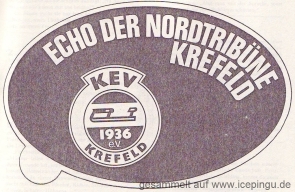 Der EdN Aufkleber Saison 1977/78.