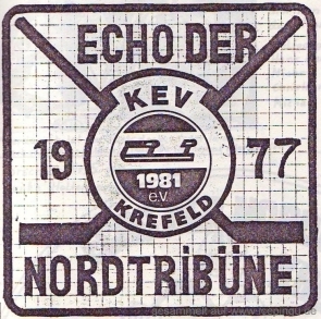Der selbstgestaltete Aufnäher Saison 1981/82.