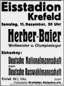 Anzeige "Niederrheinsiche Volkszeitung" vom 11.12.1937.
