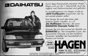84/85 Daihatsu mit Jim Hoffmann.