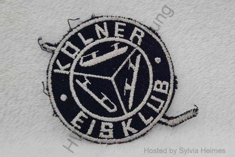 Kölner Eisklub Aufnäher rund