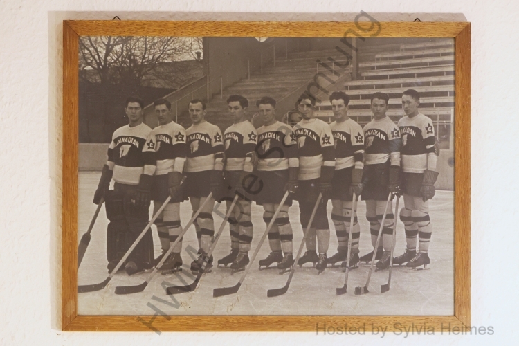 German Canadians Foto im Rahmen
