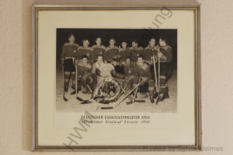 Deutscher Meister 1952 Foto im Rahmen