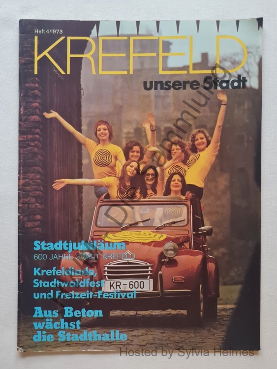 Krefeld unsere Stadt Heft 4 / 1973