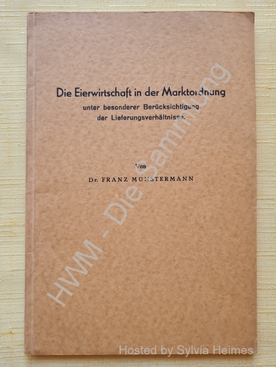 Die Eierwirtschaft in der Marktordnung
