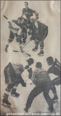 Saison 1963/64 NRW Auswahl gegen Team Kanada.